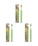 TEPE Good Compact Soft Toothbrushes - Eco-Friendly Soft Bristles Compact Brush Head | 3 Pack - Buy Online on GoSupps.com