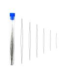 18 Pcs Beading Needles Set - 6 Sizes Big Eye Needles with Needle Bottle for Jewelry Making - Buy Online on GoSupps.com