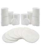 Cotton Round Oval Pads (White Round Pads 500) 500 White Round Pads - Buy Online on GoSupps.com