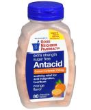 GNP Extra Strength Orange Sugar-Free Antacid - 80 Chewable Tablets - Buy Online on GoSupps.com