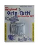 Good Hair Days Grip Tuth Hair Combs 40072 Set of 2, Clear 1 1/2" Wide Combs Small Clear - Buy Online on GoSupps.com