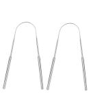 Shop U-Shaped Stainless Steel Tongue Cleaner for Bad Breath | Reusable Oral Care for Adults & Kids - International Shipping Available - Buy Online on GoSupps.com