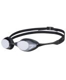 ARENA Men's Cobra Swipe Mirror Swimming Goggles - One Size Silver-Black | International Shipping Available - Buy Online on GoSupps.com