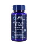 Life Extension Optimized Folate L-Methylfolate 1000 mcg - 100 Veg Tablets (3 Pack) | High Absorption Supplement - Buy Online on GoSupps.com