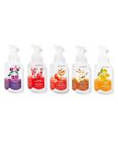 Buy Bath & Body Works Fresh and Fruity Foaming Hand Soaps Set of 5 - Black Cherry Japanese Blossom Peach Bellini & More | International Shipping Available - Buy Online on GoSupps.com