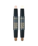 Buy 2-in-1 Highlight Contour Stick | Waterproof Matte Face Concealer - Highly Pigmented - International Shipping Available - Buy Online on GoSupps.com