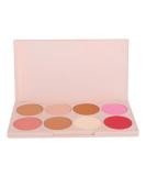 Blush Bronzer Highlighter Palette - 8 Color Contour & Highlight Makeup Matte & Glitter Finish | International Shipping Available - Buy Online on GoSupps.com
