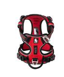 Winhyepet True Love No-Pull Dog Harness & Reflective Pet Dishes - Adjustable Soft Vest for Small & Medium Dogs - TLH56512 m Red - Buy Online on GoSupps.com