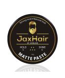 JaxHair Matte Hair Paste for Men | Strong Hold Hair Styling Clay | Natural Matte Finish for All Hair Types (100g - Buy Online on GoSupps.com