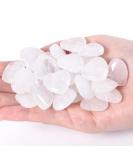 XIANNVXI 20 Pcs Clear Quartz Crystal Heart Stones - Natural Healing Gemstones for Energy Balancing and Meditation | Reiki Crystal Gifts - Buy Online on GoSupps.com