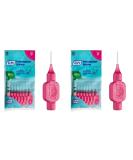 Tepe Interdental Brush Pink ISO Size 0 (0.4 mm) - 1x8 Pack for Easy & Thorough Cleaning of Interdental Spaces - Buy Online on GoSupps.com