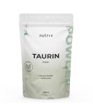 Taurin Powder 1 kg - High-Dose Vegan Taurine | Pure & Premium Quality - Fermented & Additive-Free - Buy Online on GoSupps.com