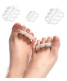 PEDIMEND Silicone Gel Hammer Toe Protector 3PAIR - 6PCS | Toe Straightener for Hammer Toe, Mallet Toe, Claw Toe | Unisex Foot Care - Buy Online on GoSupps.com
