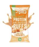Better Than Good Salted Caramel Protein Puffs (12-Pack) | Keto, Gluten-Free, Paleo | Low Sugar, Low Calorie, Diabetic Friendly Snacks with 16g Protein | 2 Servings of Fruits & Veggies | 0.88 oz (Pack of 12) - Buy Online on GoSupps.com