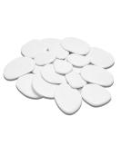 Kalapanta Decoration Stones - Recycled Plastic for Vases Aquariums & Gardens | 95 White Stones ( 5-8 cm) - Eco-Friendly Home Decor - Buy Online on GoSupps.com