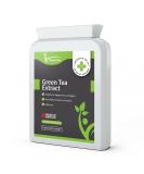 Multivita Green Tea Capsules - 90 x 480mg High Strength Extract - Powerful Antioxidant Supplement - Vegan Friendly - Buy Online on GoSupps.com