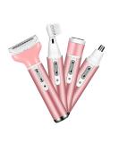 Premium 4-in-1 Electric Razor for Women | Wireless Facial Nose Eyebrow & Body Grooming | Ideal for Intimate Areas - Shop Now! - Buy Online on GoSupps.com