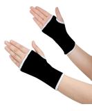 Instant Relief Pain Soothing Hand and Wrist Support for Women - Black Medium 2 Piece | International Shipping Available - Buy Online on GoSupps.com