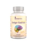 Buy Biomenta Ginkgo + Guarana Complex - 90 High-Dose Vegan Capsules with DHA Caffeine Rhodiola Magnesium Iron Zinc & Vitamin B12 - Premium Quality - Buy Online on GoSupps.com