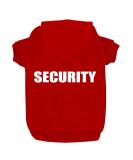 Izefia Dog Hooded Sweater - Secure & Warm Pet Clothing for Small & Medium Dogs | Red Cotton Jacket Coat - Buy Online on GoSupps.com