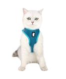 Adjustable Ultra-Light Cat Dishes & Escape-Protection Vest for Kittens - Padded Soft Network Running Jacket - Turquoise (1 Pack) - Buy Online on GoSupps.com