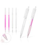 Buy Pink Microblading Marker Pen for Permanent Makeup | Eyebrow Mapping Stencil with 2 Refills - International Shipping Available - Buy Online on GoSupps.com