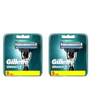 Buy Gillette Mach3 Blades 8 Pack - Fast International Shipping | Best Men's Razor Blades Online - Buy Online on GoSupps.com