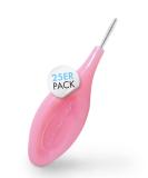 Buy 25 Pack Oral Prevent Interdental Brushes - Effective Tooth Cleaning Tartar & Caries Prevention - Pink 0.40 mm ISO Size 0 - Buy Online on GoSupps.com
