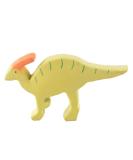 Tikiri My First Dino Baby Parasaurolophus Natural Rubber Toy - Green - Buy Online on GoSupps.com