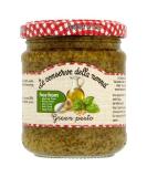 Le Conserve Della Nonna Dairy & Gluten Free Green Pesto Sauce 185g - Buy Online on GoSupps.com