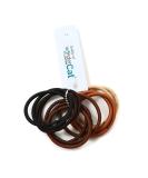 12 PCS Elastic Hair Bands 3mm Elastic Hair Ties Ponytail Holders Bulk Hair Ties No Metal Gentle Elastics for Women Men Girls Kids (Classic colours) - A2THICLA - Buy Online on GoSupps.com
