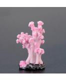 Buy Movoja 2 Pieces Aquarium Decoration Corals - Fresh & Salt Water - Pink Coral Aquaristics - Buy Online on GoSupps.com