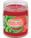 Smoke Odor Exterminator Candle - Kiwi Twisted Strawberry 13oz | Eliminate Odors | International Shipping - Buy Online on GoSupps.com