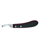 F.DICK Champion Curved Hoof Knife - 65mm Carbon Steel Blade Laminated Wood Handle - Perfect for Farriers & Equine Care - Buy Online on GoSupps.com