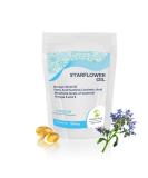 STARFLOWER Oil Borage Seed Oil Linolenic Acid 500mg GLA 60 Capsules - Choose Your Packet Size - LetterBox Friendly UK Fast Delivery - Buy Online on GoSupps.com