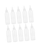 Vintorky 10-Pack Clear Squeeze Cosmetic Bottles for Makeup & Hair Color Storage - Durable & Refillable - Buy Online on GoSupps.com