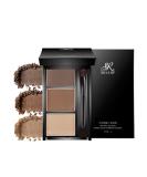 Buy Waterproof Three-Color Eyebrow Powder Kit | Natural Eyebrow Makeup | Shape & Fill Brows (02# Brown Light Brown Skin Tone) - Shop Internationally - Buy Online on GoSupps.com