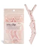 Kitsch Alligator Hair Clips - No Slip Styling & Sectioning Clips for Women - Salon Grade Makeup and Hair Clips - 3pcs (Blush) - Buy Online on GoSupps.com