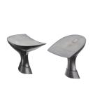 HARFINGTON Heel Repair Replacement - 1 Pair High Chunky Heel DIY for Women Shoes Black - International Shipping Available - Buy Online on GoSupps.com