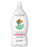 ATTITUDE Baby Washing up Liquid - EWG Verified, Vegan, Unscented - 700 mL - Buy Online on GoSupps.com
