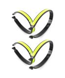 4-Piece Bicycle Trouser Clamp Set | Reflective Ankle Ligaments | Bike Pants Protection for Men & Women - Ideal for Joggers & Cyclists - Buy Online on GoSupps.com