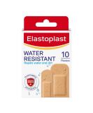 Elastoplast Water Resistant Plastic Plasters - 10 Strips, Waterproof & Breathable First Aid Plasters - Buy Online on GoSupps.com