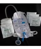 Urinary Incontinence Kit - 7 Self-Sealing Catheters 1000ml Leg Bag & Easy Draining - Shop Internationally - Buy Online on GoSupps.com