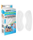 Footcare Gel Heel Protector Strips - Stick On Design for Loose Shoes | 2 Piece Heel Pads for Comfort Fit & Blister Prevention - Buy Online on GoSupps.com