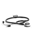 Buy Micro Shine Adjustable Stethoscope for Doctors & Medical Students - Lightweight Flexible Tube & Soft Ear Knobs (Black) - Best Quality for Optimal Performance - Buy Online on GoSupps.com