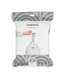 Brabantia 138744 Garbage Bags - White Code H (40 Pieces) | International Shipping Available - Buy Online on GoSupps.com