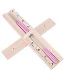 Sauna Hourglass - 15 Minute Timer with Pink Sand | Heat Resistant Wooden Clock for Sauna Rooms | Perfect Gift - Buy Online on GoSupps.com