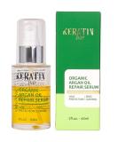 100% Organic Argan Oil Hair Serum | Anti-Frizz Hydrating & Strengthening | Heat Protection & Shine for Dry Damaged Hair - Buy Online on GoSupps.com