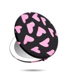 Fancii LED Lighted Travel Makeup Mirror  Rechargeable with 10x/1x Magnifying & 3 Light Settings - Compact  Portable  Large 5  Wide Hand Mirror for Handbag and Purses  Taylor (Love Train) - Buy Online on GoSupps.com