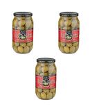 Tassos Double Stuffed Jalapeno & Garlic Super Mammoth Olives - 3 Pack (105.8 oz.) - Buy Online on GoSupps.com